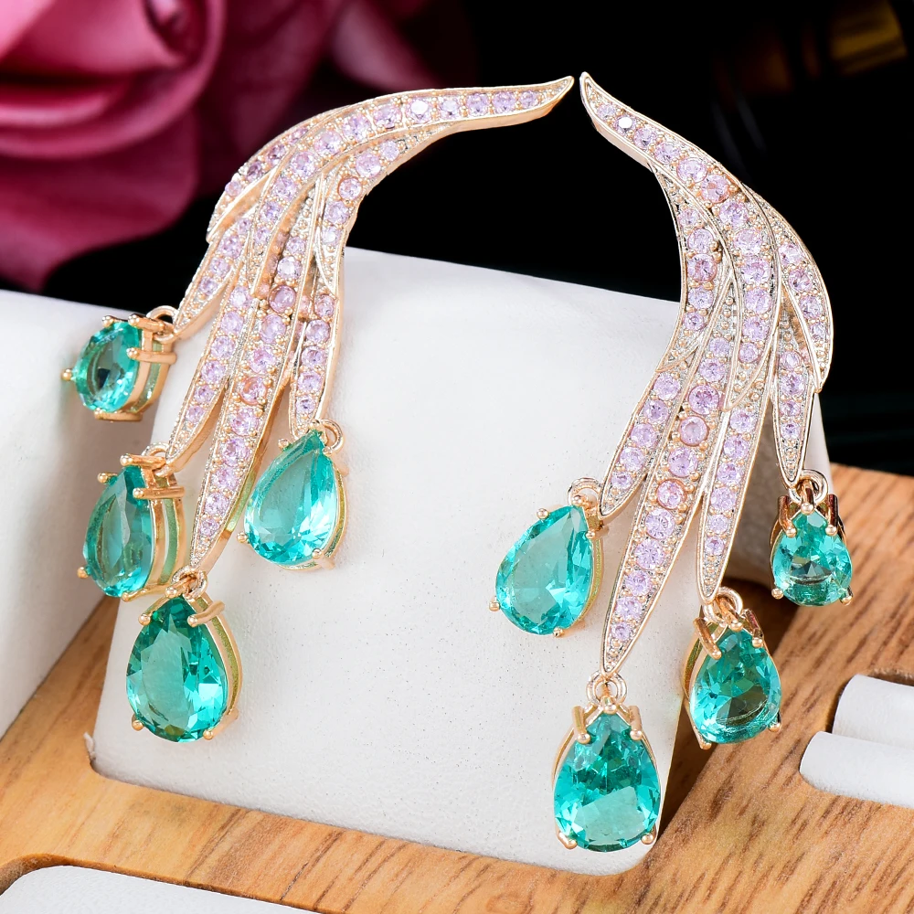 

Soramoore Trendy Drop Earring For Women Bohemian Earrings DIY Fashion Cute Earring Brincos Christmas present серьги 2021 тренд