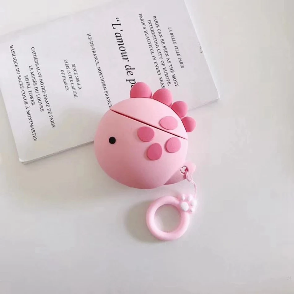 217U1 3D милый силиконовый чехол С КАКТУСОМ морковкой для Apple Airpods, чехол с Bluetooth, защитный чехол для наушников Airpods 2, чехол для Air pods - Цвет: 217U1