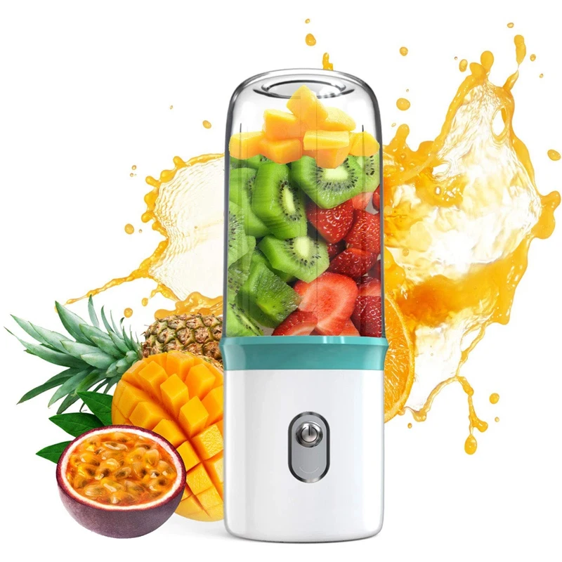 Portable Blender USB Personal Smoothie On-The-Go/Travel Beauty Milkshake Ice.Mini Blenders Processor Sh | Бытовая техника