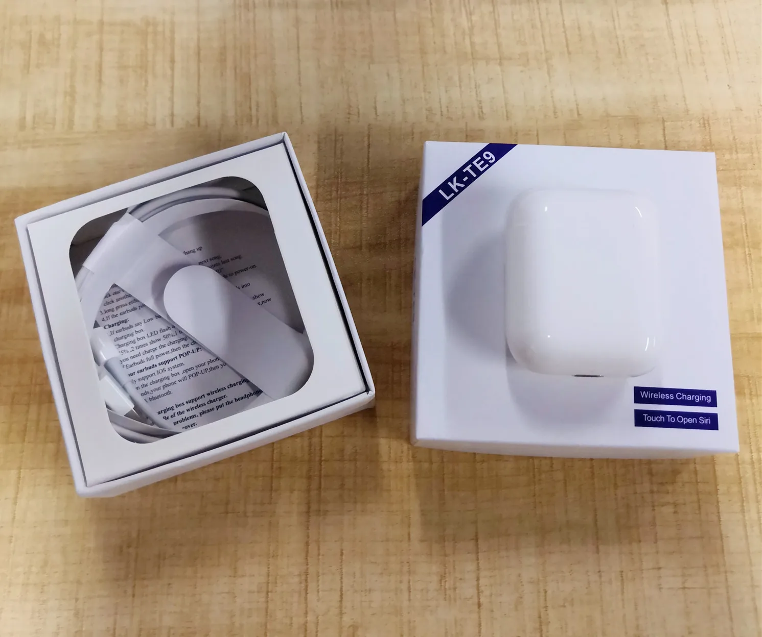 TWS i14 LK-Te9 1:1 беспроводные наушники bluetooth 5 0 беспроводная гарнитура авто-bluetooth