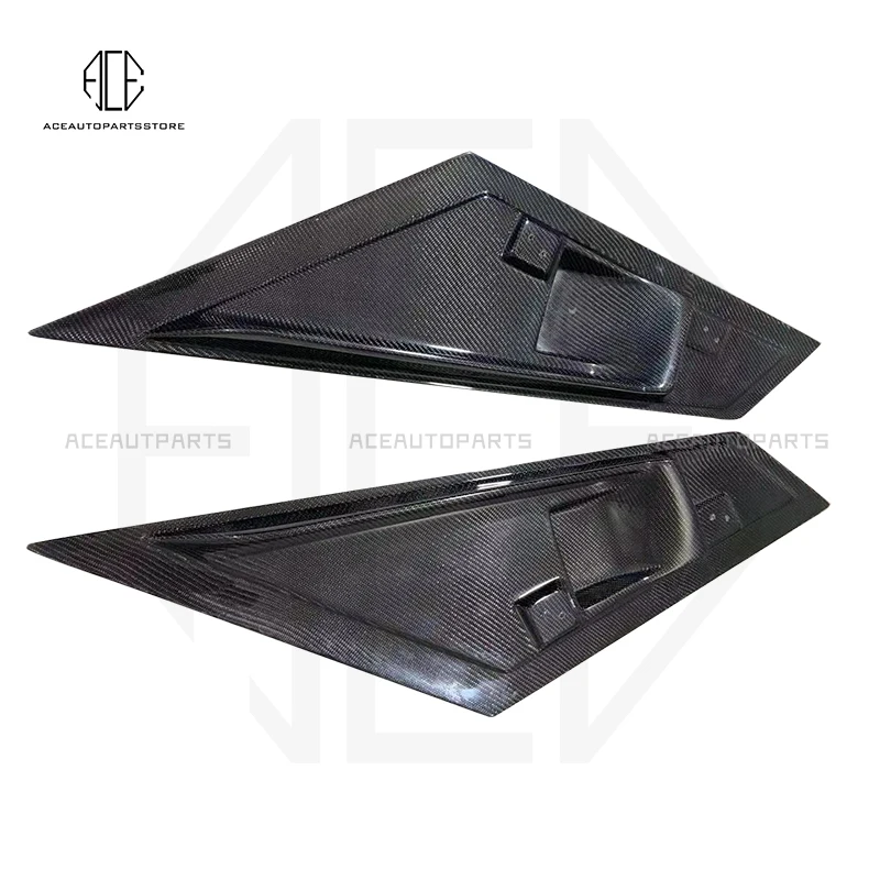 Настоящие автомобильные воздухозаборные крышки из углеродного волокна для