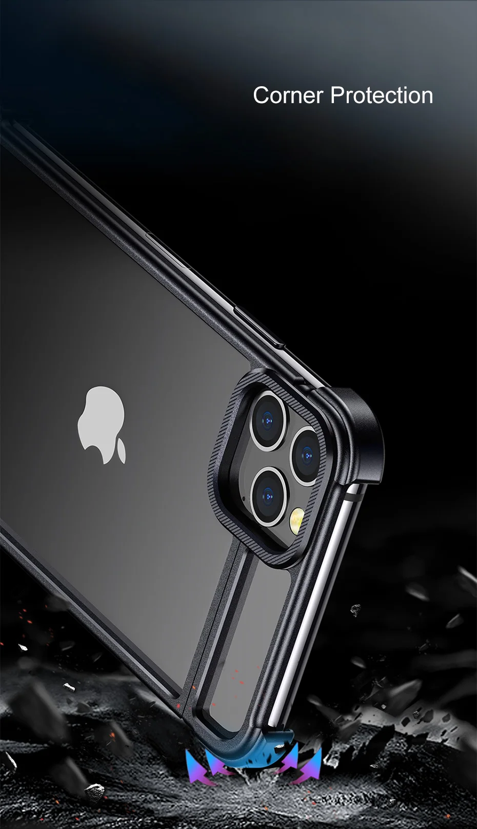 Чехол для телефона с металлической рамкой для Iphone11 11pro, магнитный притяжение, голая машина, защита от падения, чехол для телефона для Iphone11 pro max