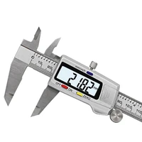 electronic digital display vernier caliper 0 150mm large lcd screen digital direct reading micrometer ruler measuring tool