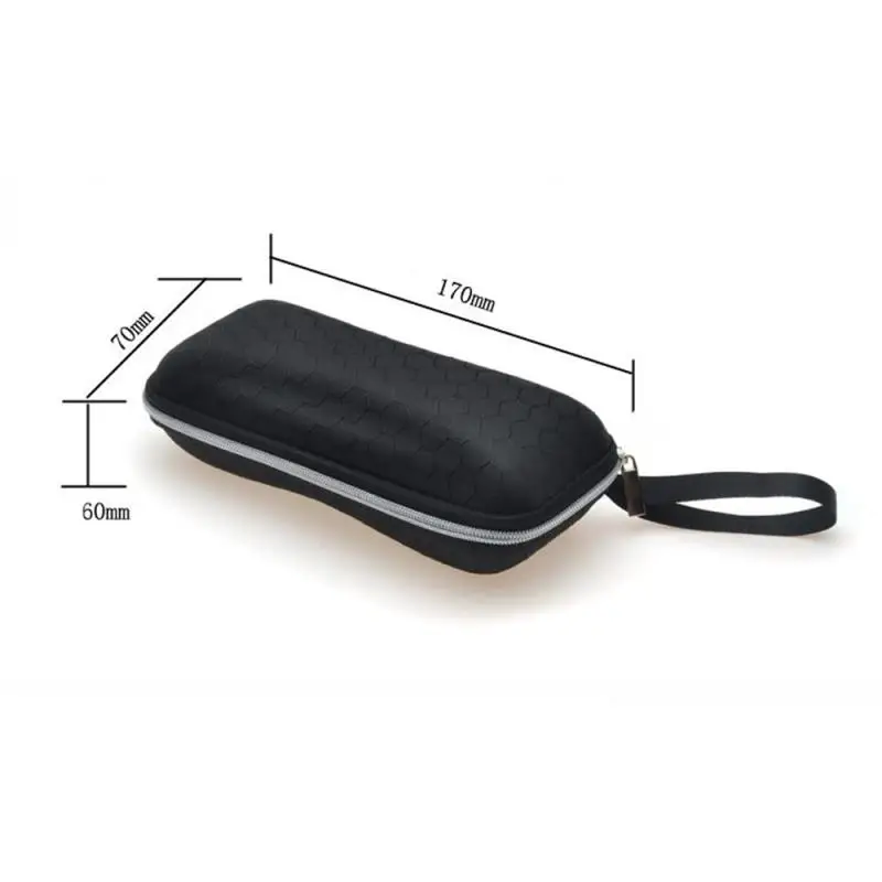 

Sunglasses Men Women EVA Eyeglasses Eye Glasses Case Box Spacious With Zipper Closure Black Colorful Eyewear Accessories Bag