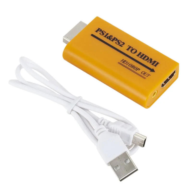 

Audio Output HDMI Adapters PS1 To HDMI/PS2 To HDMI 1080P HD Converter Adapter Accessories Fast DropShipping