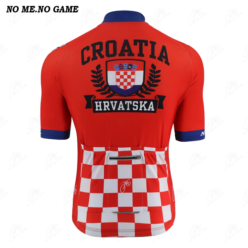 Футболка EUSKADI Pro с флагом национальной команды Хорватии летняя мужская