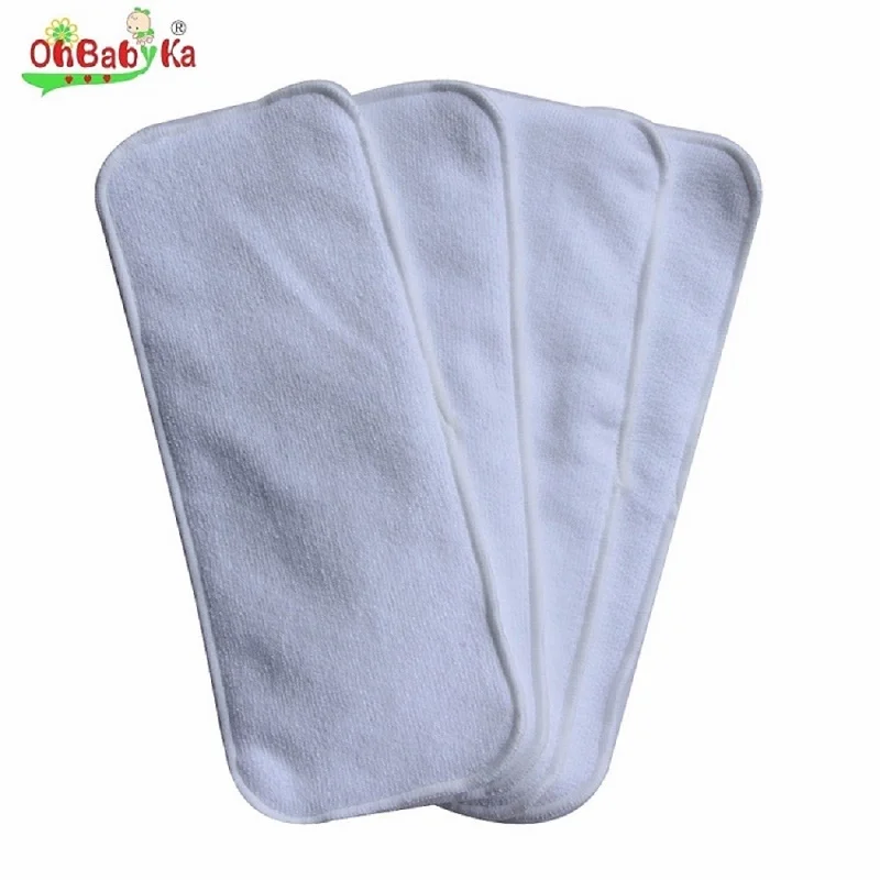 Ohbabyka 17 шт./компл. многоразовые подгузники из ткани 8 шт. многоразовый тканевый подгузник+ 8 шт. вставки+ 1 регулируемый подгузник доступны От 0 до 2 лет