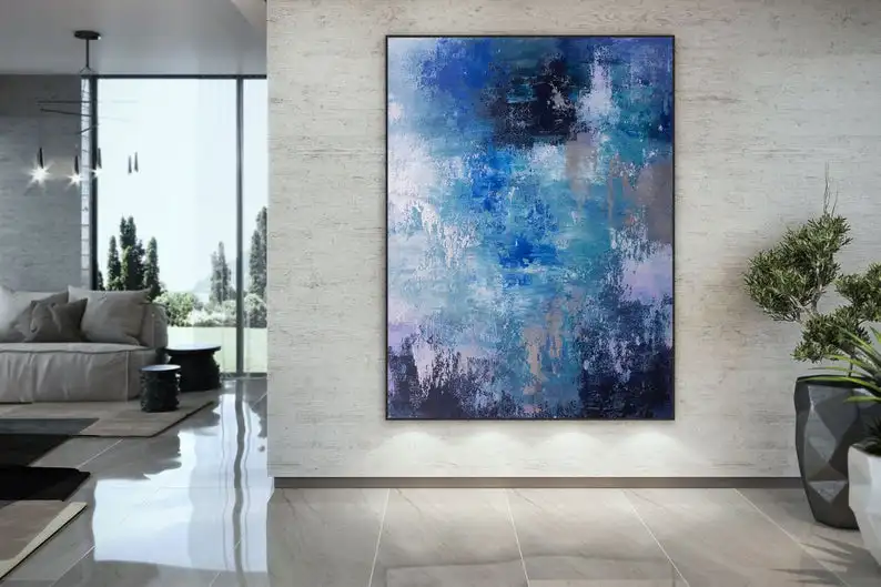 

Large Modern Wall Art Painting Square Painting Canvas Wall Art Oil Canvas Art Textured Art