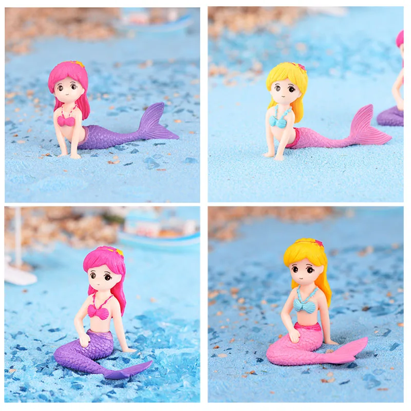 Милые сексуальные аксессуары для аквариума в виде русалки украшения Декор