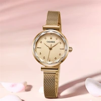 2020 new luxury women watch cadisen fashion quartz stainless steel gold strap women wrist watches relojes mujer gifts female