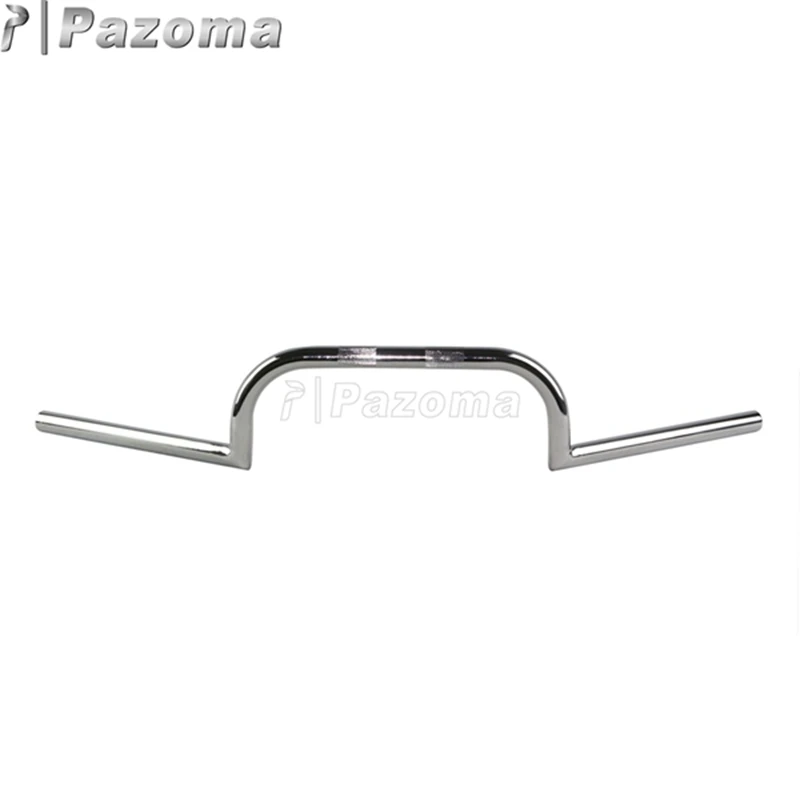 7/" или 1" Хром Черный мотоцикл Clubman руль 22 мм/25 мм рукоятки для Harley Triumph Chopper Bobber Кафе Racer на заказ