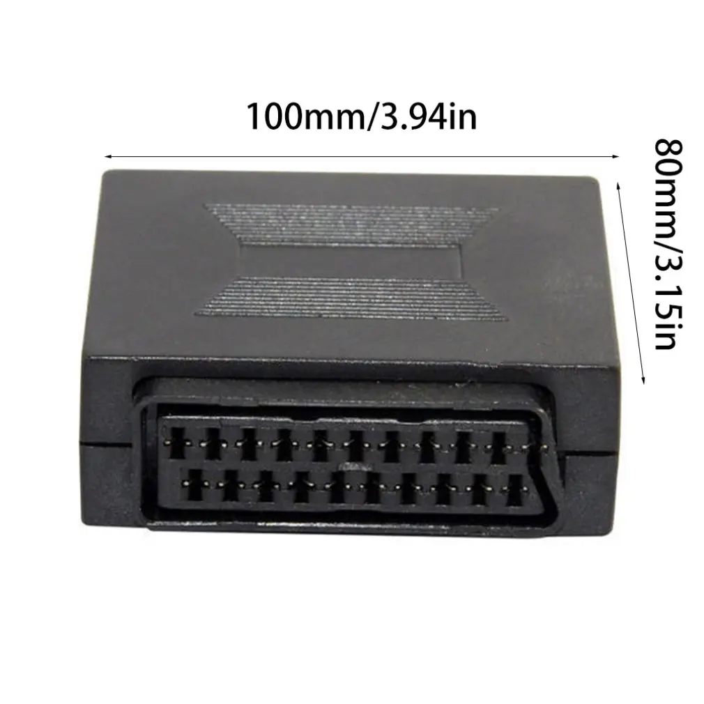 Соединитель 21 Pin Scart соединительный кабель Соединительный адаптер гнездо