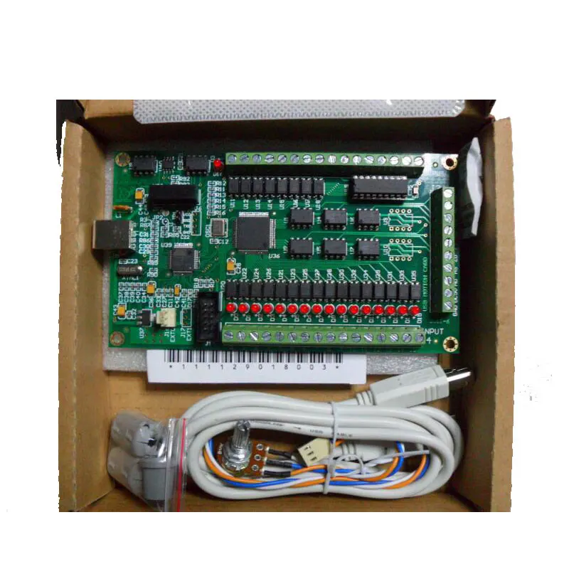 4 axis CNC Motion Controller USB Card Mach3 200KHz Breakout Board Interface | Инструменты