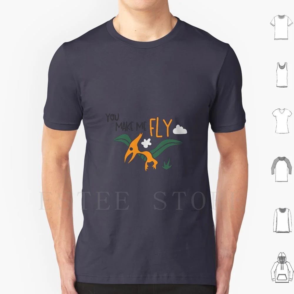 

Футболка с надписью «You Make Me Fly»