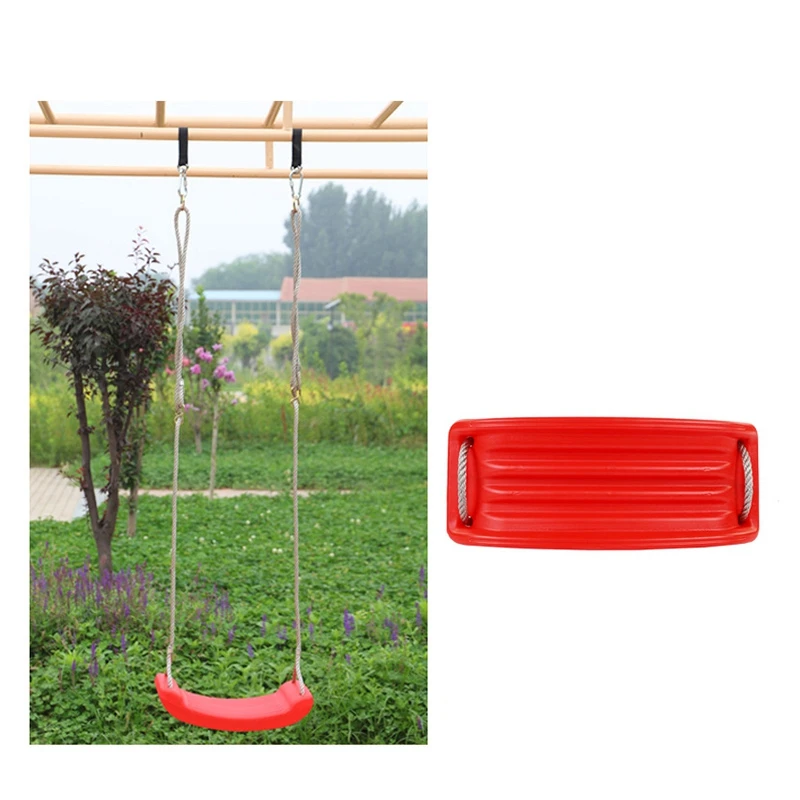 

Outdoor Swing Toys for Children Indoor Swing Rope Seat Molded for Kids Enjoy Flowers Birdsong Garden Toy Swings