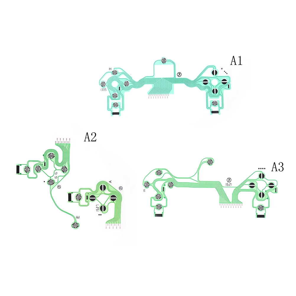 

Conductive Film Board for PS4 Dualshock 4 Pro Slim Controller WhosesaleKeypad flex Cable PCB Replacement Buttons Ribbon Circuit