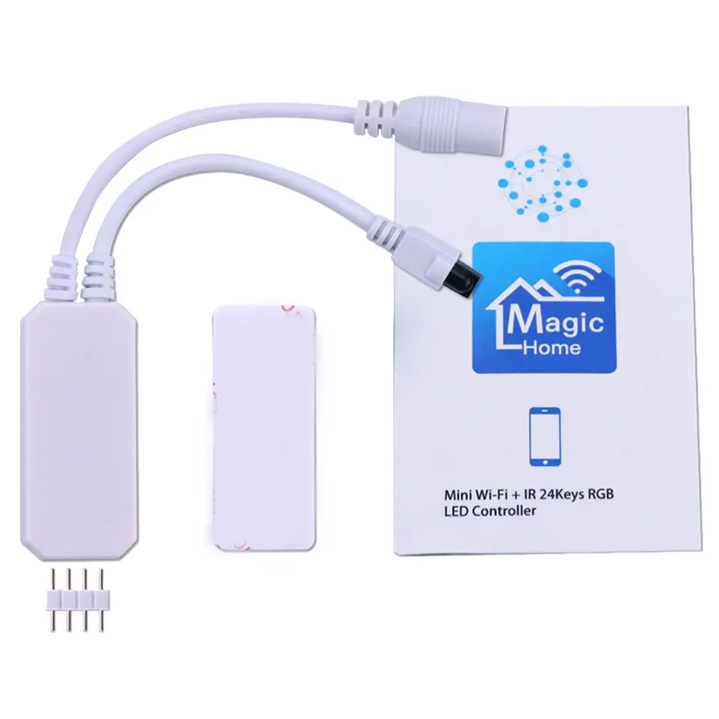 Мини Wifi + ИК пульт дистанционного управления 24 клавиши RGB LED контроллер iOS Android