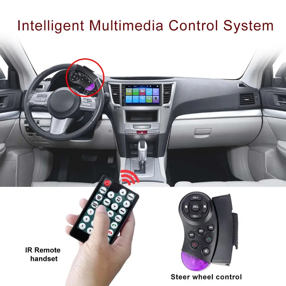 2 din car radio gps auto radios navigation multimedia player touch screen vehicle GPS navi double din autoradio