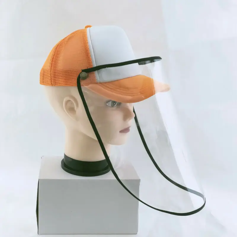 Full Face Protective Cap Outdoor Windproof Dustproof Anti-Fog Shield Safety Hat | Безопасность и защита