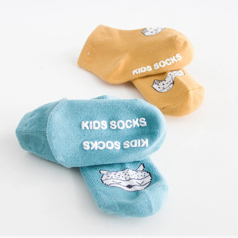 1 пара детские Нескользящие носки с резиновой подошвой|Носки| |
