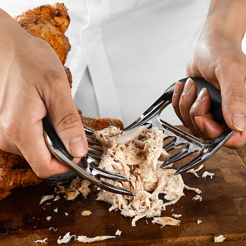 Продольная машина Турецкая вилка для резки мяса барбекю инструмент Коготь