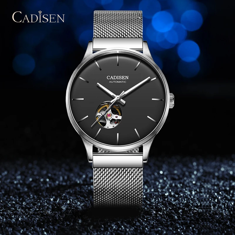 

CADISEN Men‘s Watches MIYOTA 82S0 Movement Automatic Mechanical Watch Me 2022 Top Brand Luxury Wrist watch Business Clock reloj