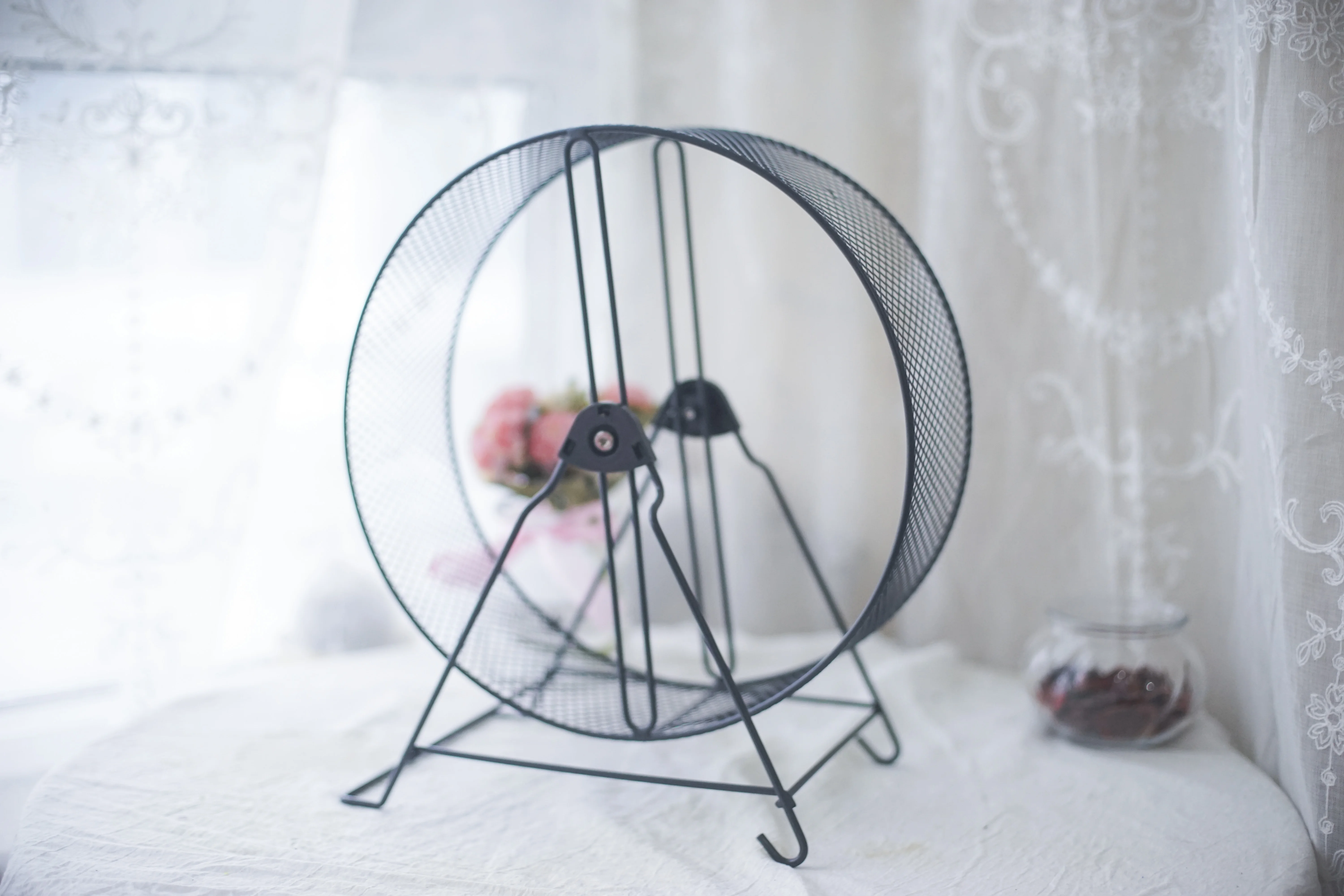 Белка Ежик Тоторо медовый мешок черепаха беговое колесо бесшумный металлический