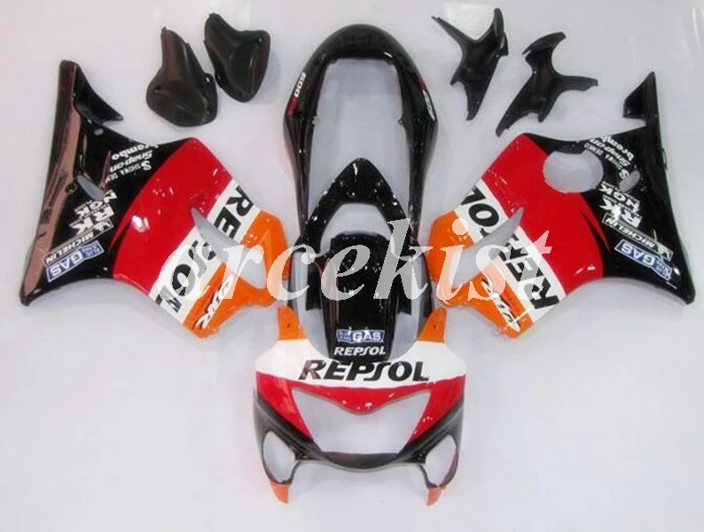 

Injection Mold New ABS Whole Fairings kit Fit for Honda CBR600F4 CBR 600 FS F4 1999 2000 99 00 Bodywork set Repsol