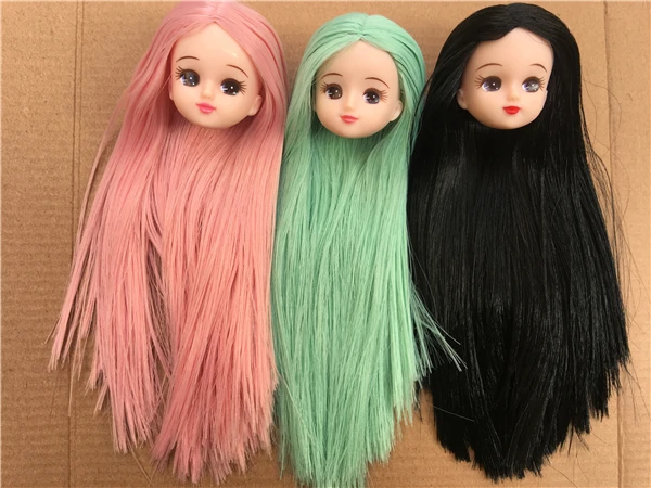 Редкая лимитированная коллекция Licca Head Braid BOBO Blue Pink Hair мультяшная кукла для