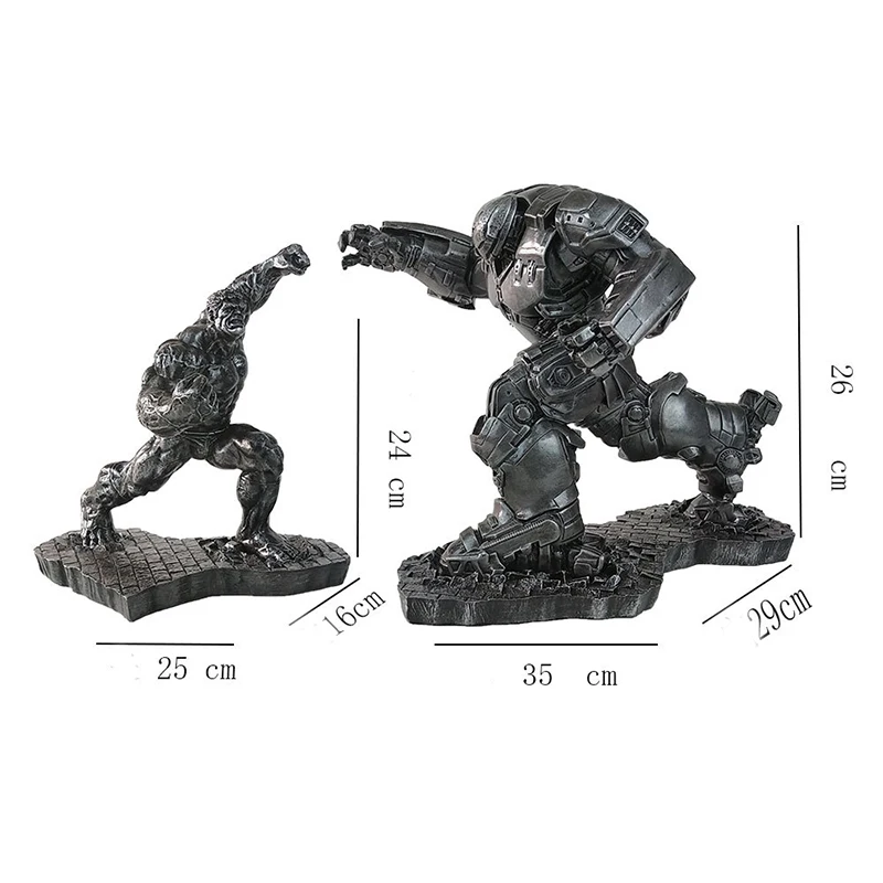 Hulk Hulkbuster EMS 32 см Мстители халкбастер Железного человека MK50 ПВХ Модель Фигурки игрушки я Железный человек Халк MK7 модель игрушки для подарка - Цвет: Hulk Hulkbuster