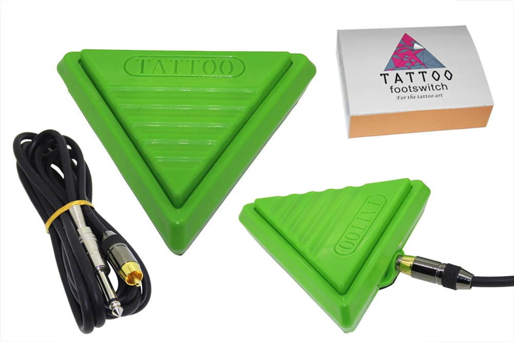 1 шт. Профессиональный треугольный плоский ножной переключатель для татуировки и