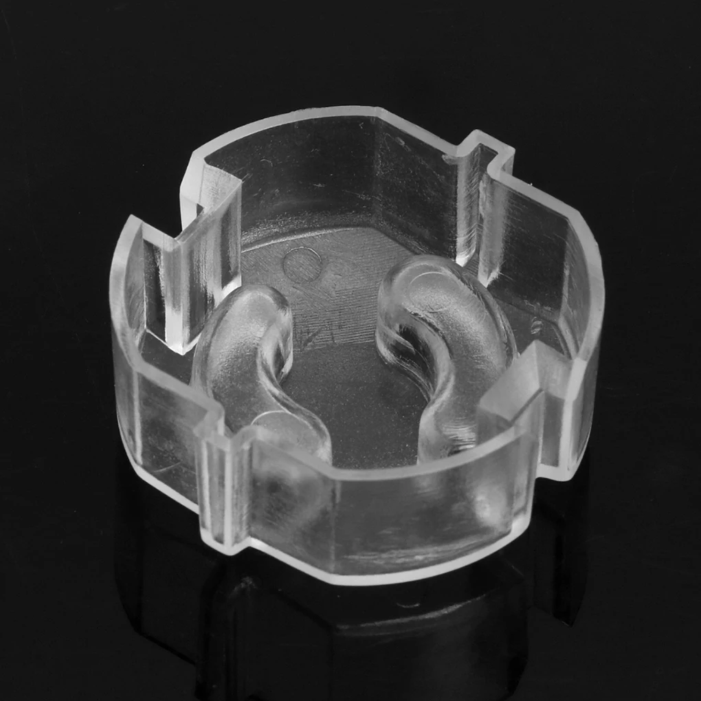 Cubierta de enchufe port&aacute;til para ni&ntilde;os, Protector de toma de corriente de pl&aacute;stico de 2 agujeros, 10 Uds., novedad-4