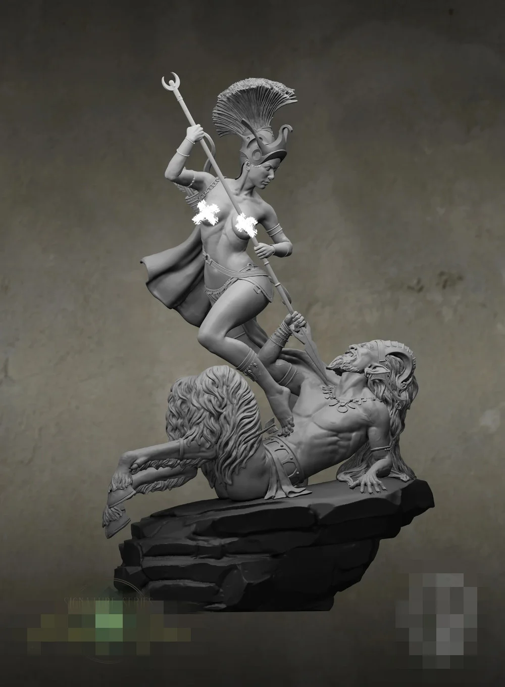 1/24 scale Resin Figures Model kits Unassambled Unpainted S272