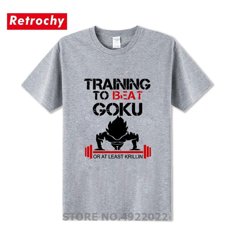 Мужская футболка в винтажном стиле Dragon Ball Z хлопковая с коротким рукавом