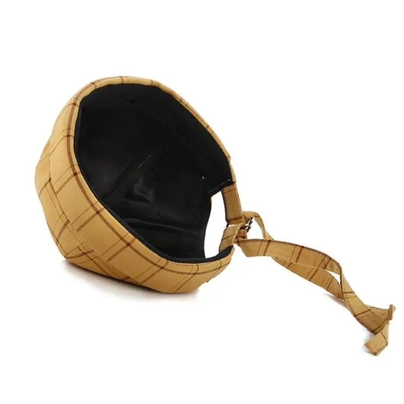 Шапка в клетку с черепом для мужчин и женщин повседневная шапка Docker Сейлор