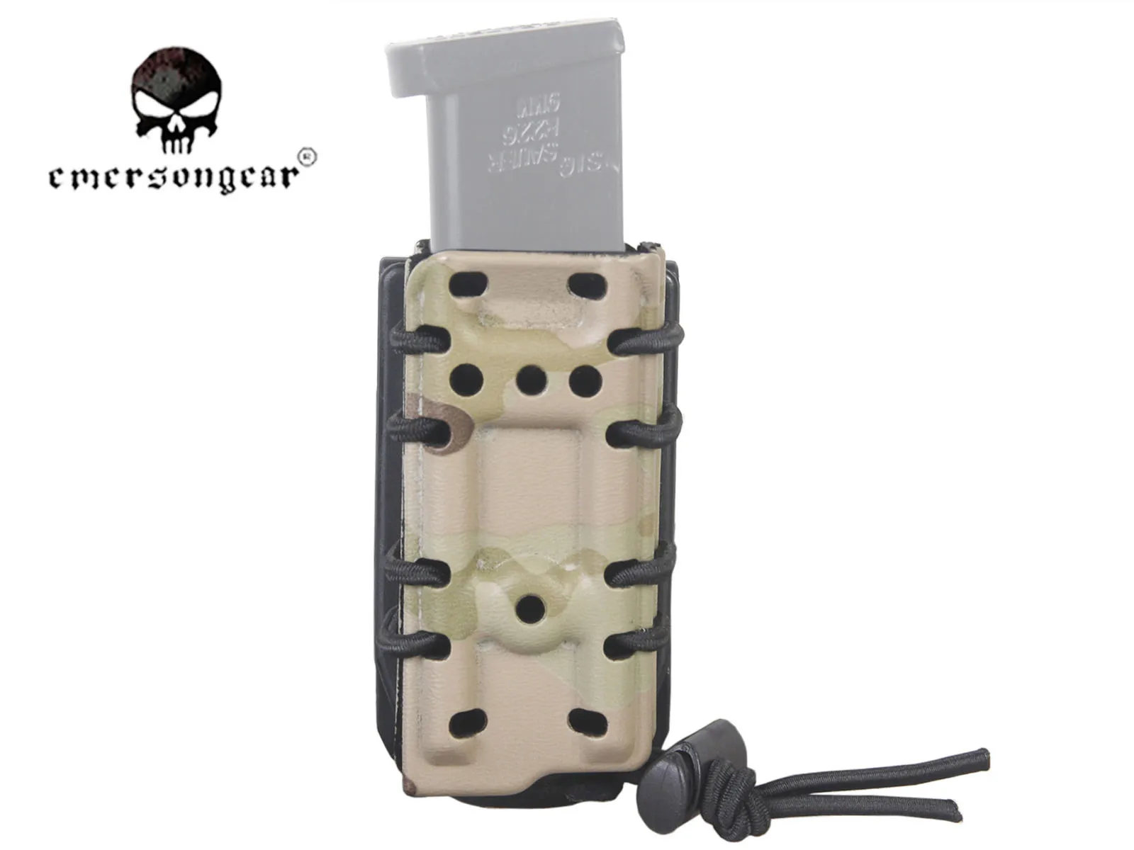 Multicam Emerson g-код стиль 9 мм Тактический Подсумок кобура Быстрый mag пистолет военный Быстрый Mag кобура Быстрый модуль EM6406 - Цвет: Multicam
