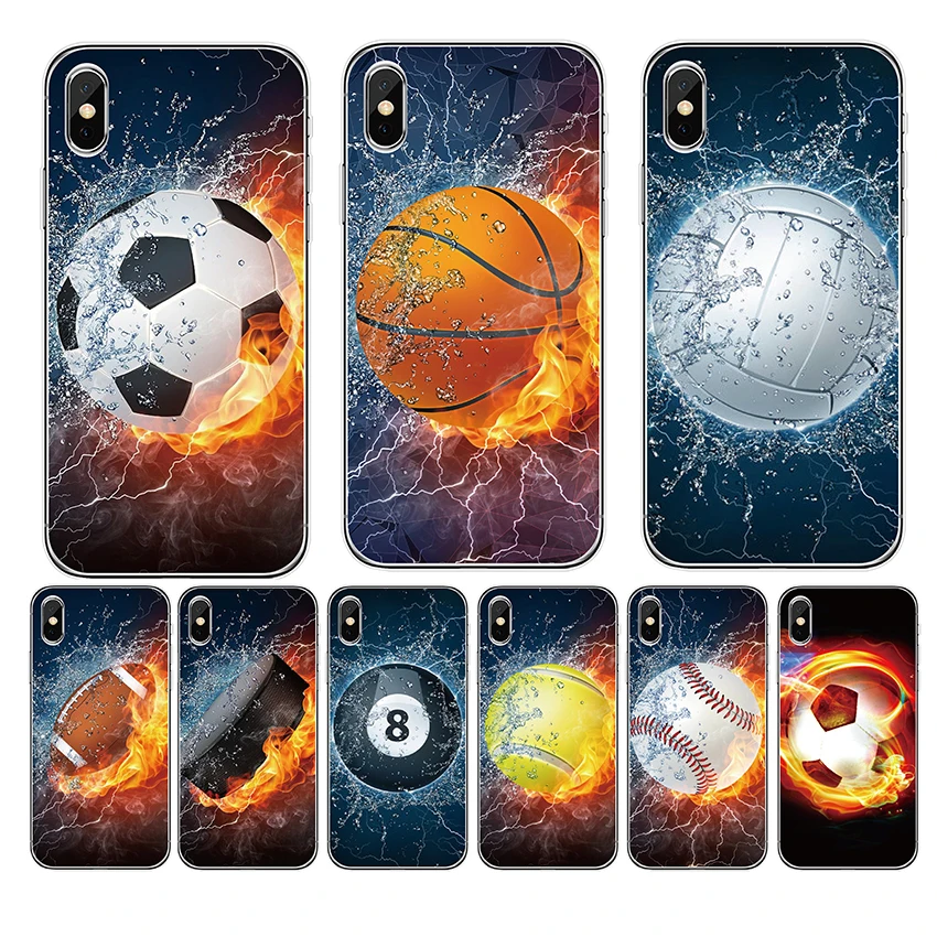 Чехол для телефона Doogee N20 Y9 plus X70 X60L X55 X53 X50 L X30 X20 N10 Y7 Y8C Y8 Cool Sport ball мягкий