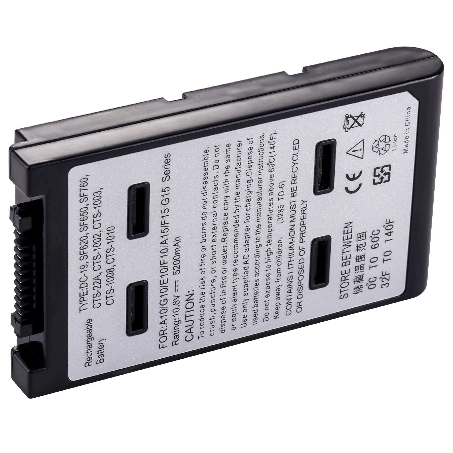 Новое высокое качество импортированная батарея клетки DC 19 Батарея для ют SF620 SF650