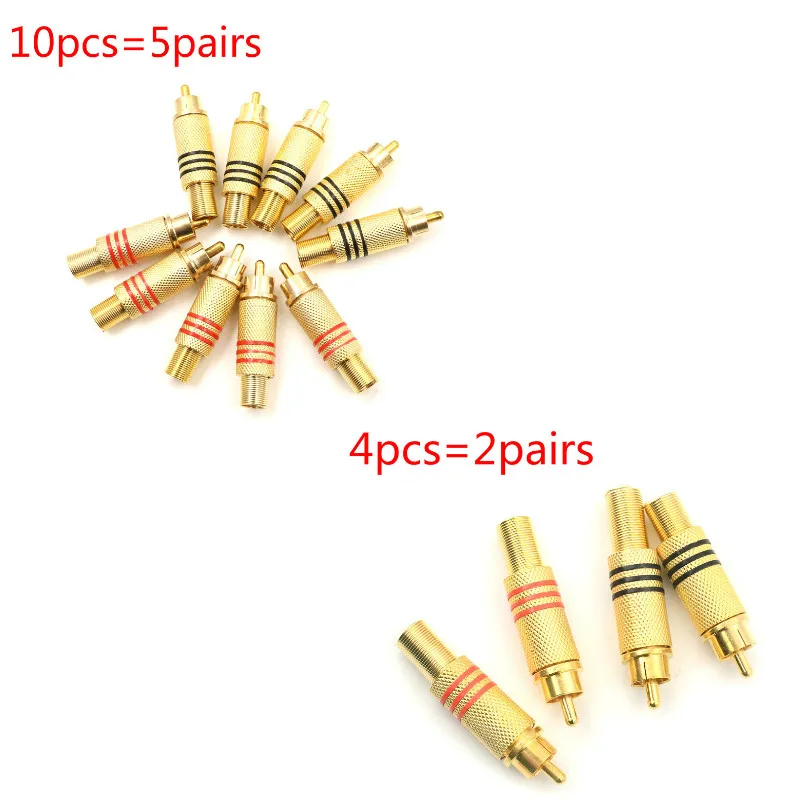 

4/10 шт., разъемы для аудиокабеля