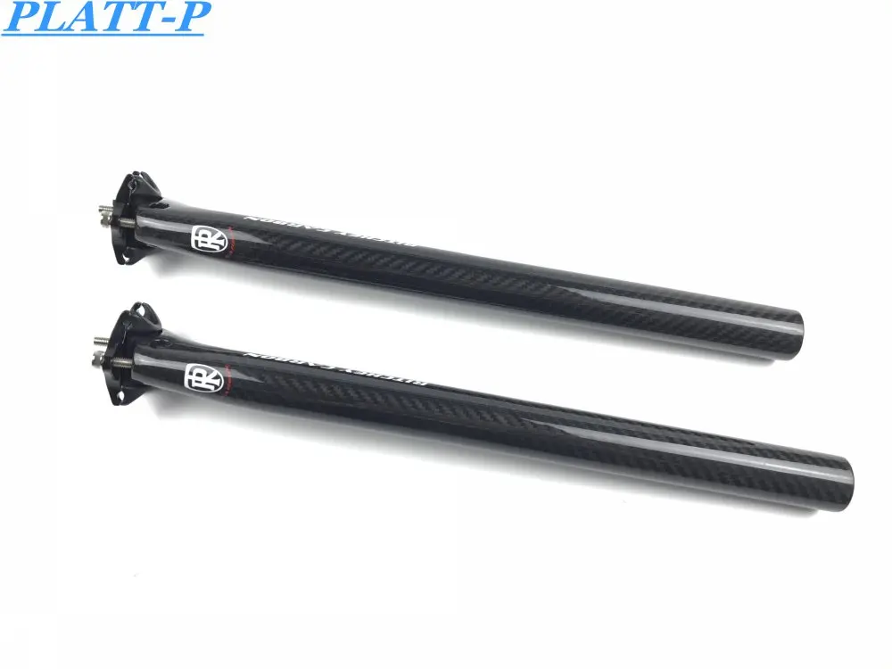 

Carbon Fiber Complete Bike Seat Tube MTB Seatpost Bikes Seatpost Carbon PLATT LOGO31.6 * 400mm 200gr