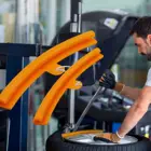 Защитный рукав для обода и обода колеса, толстый шнурок для машины, с креплением к одной шине, защита от царапин