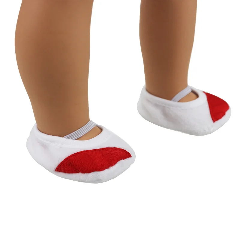 Детские белые туфли с мягкой подошвой для куклы 43 см аксессуары новорожденных и