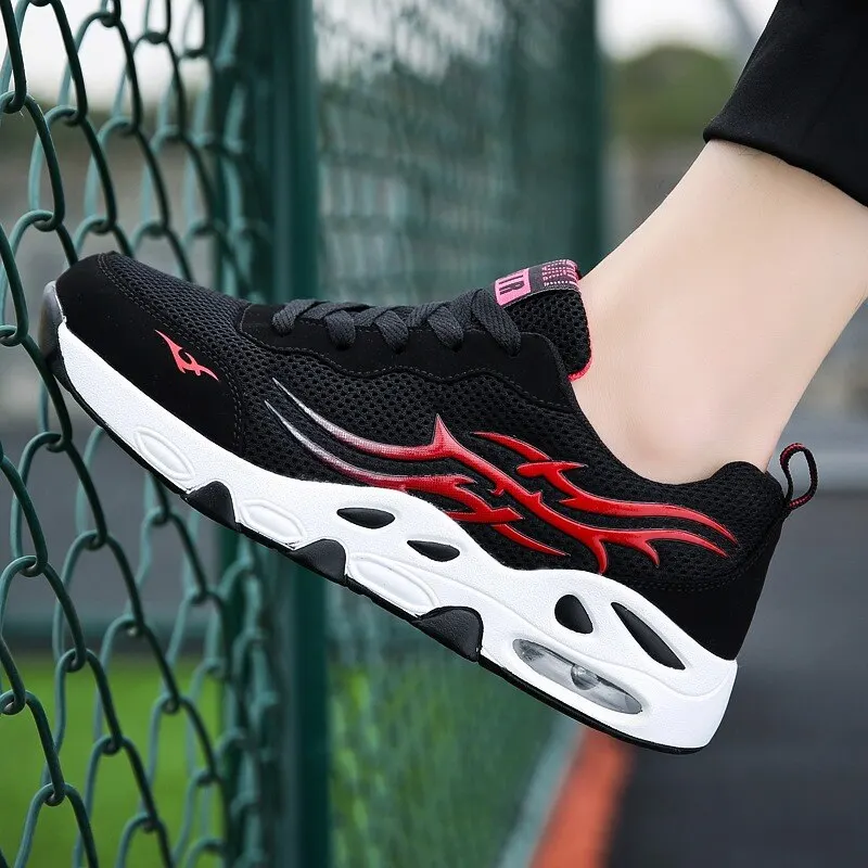 Легкая мужская обувь удобные дышащие новые сетчатые мужские повседневные туфли