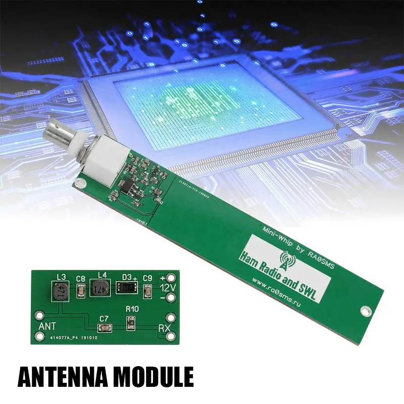 Антенна мини хлыст 10 кГц 30 МГц для HF VLF активная RX антенна IJS998|ЦАП| |