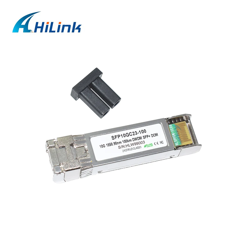 10G SFP + DWDM 1558.98nm C23 100km двойной LC DDM волоконно оптический модуль|Оптоволоконное