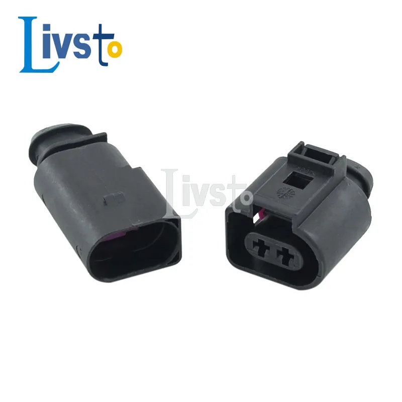 5 комплектов 2-контактный автомобильный соединитель жгута проводов 3 мм штекер