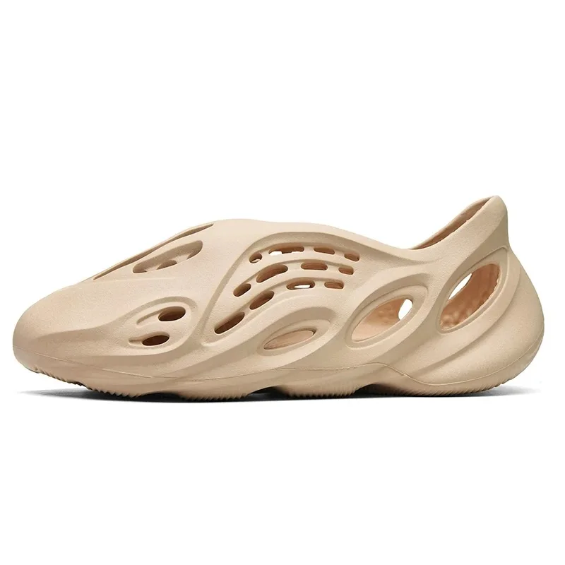 

2020 Summer New Children Beach Shoes Hole Shoes Hollow Soft Bottom Breathable Baotou Boys Girls Sandals Beach Shoes Kids Shoes