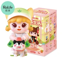 robotime rolife hanhan nai %e2%85%b1 hanle life blind box action figures doll toys surprise box lady toys for children friends gifts
