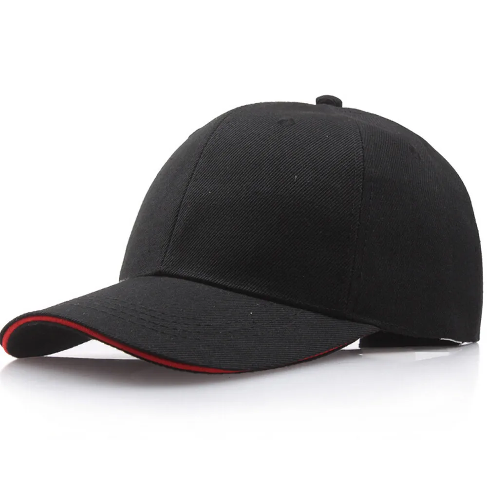 

Women Solid Baseball Cap Snapback Hat Hip-hop Trucker Cap Adjustable Dad Hat Casual Streetwear Black Caps Unisex Casquette