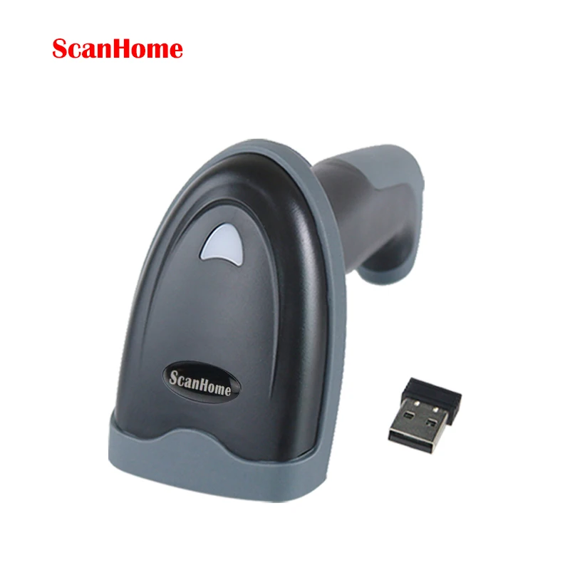 Беспроводной лазерный сканер ScanHome USB 1D для супермаркета ручной беспроводной